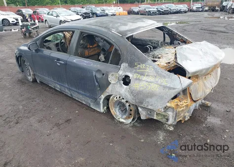 2010 Honda Civic Lx из США, поврежденный, VIN 2HGFA1F57AH533588